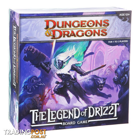 Dungeons & Dragons: The Legend of Drizzt Board Game - Wizards of the Coast LP124414 - Tabletop Board Game GTIN/EAN/UPC: 653569621386