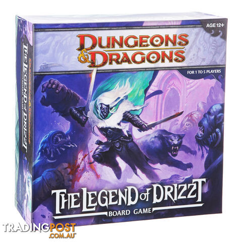 Dungeons & Dragons: The Legend of Drizzt Board Game - Wizards of the Coast LP124414 - Tabletop Board Game GTIN/EAN/UPC: 653569621386