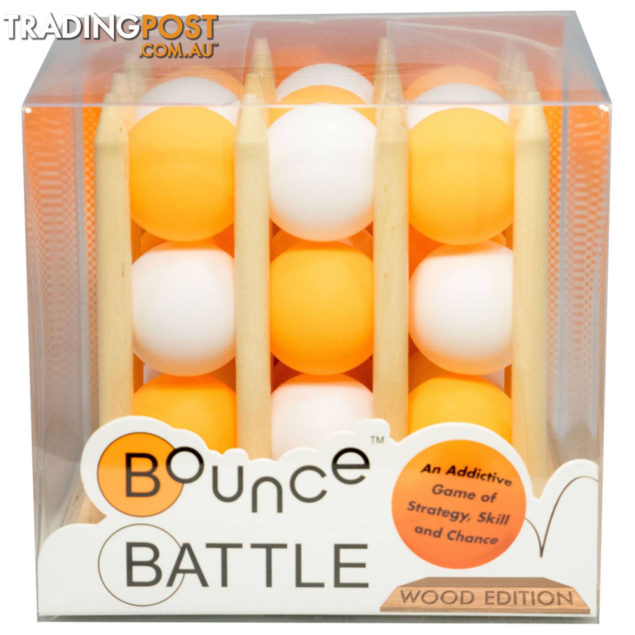 Bounce Battle Wood Edition Game Set - Battle Games, LLC - Toys Sports and Outdoor GTIN/EAN/UPC: 730699099978