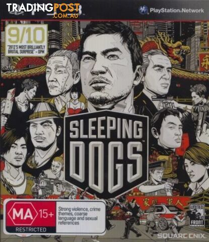 Sleeping Dogs [Pre-Owned] (PS3) - Bandai Namco Entertainment - Retro P/O PS3...
