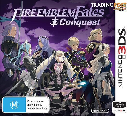 Fire Emblem Fates: Conquest [Pre-Owned] (3DS) - Nintendo - P/O 2DS/3DS Software GTIN/EAN/UPC: 9318113993890