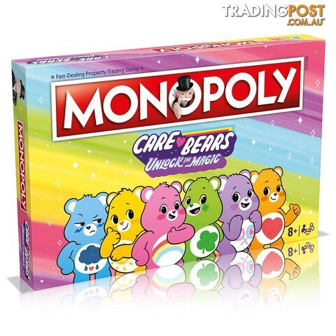 Monopoly Care Bears Edition Board Game - Hasbro Gaming - Tabletop Board Game GTIN/EAN/UPC: 5053410004088