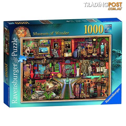 Ravensburger Museum of Wonder 1000 Piece Jigsaw Puzzle - Ravensburger - Tabletop Jigsaw Puzzle GTIN/EAN/UPC: 4005556196340