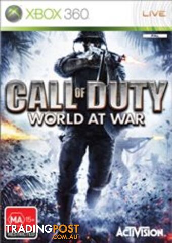 Call of Duty: World at War [Pre-Owned] (Xbox 360) - Activision - P/O Xbox 360 Software GTIN/EAN/UPC: 5030917057069