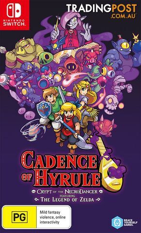 Cadence of Hyrule: Crypt of the NecroDancer Featuring The Legend of Zelda (Switch) - Nintendo - Switch Software GTIN/EAN/UPC: 9318113987219