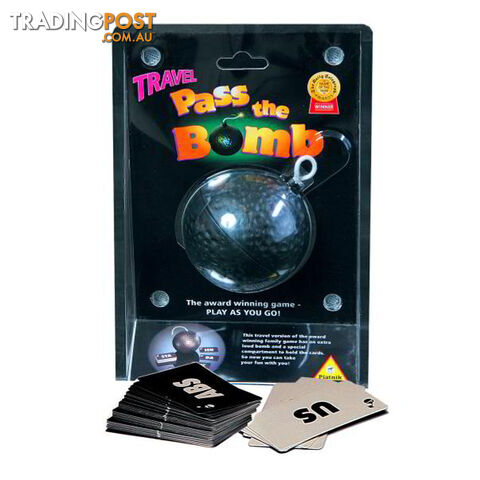 Pass The Bomb Travel Edition Card Game - Piatnik PIA749797 - Tabletop Card Game GTIN/EAN/UPC: 9001890749797