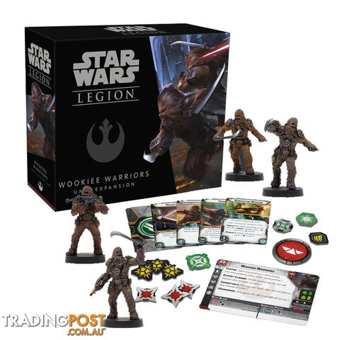 Star Wars: Legion Wookie Warriors Unit Expansion Board Game - Fantasy Flight Games - Tabletop Miniatures GTIN/EAN/UPC: 841333106447 - photo 2 of 2