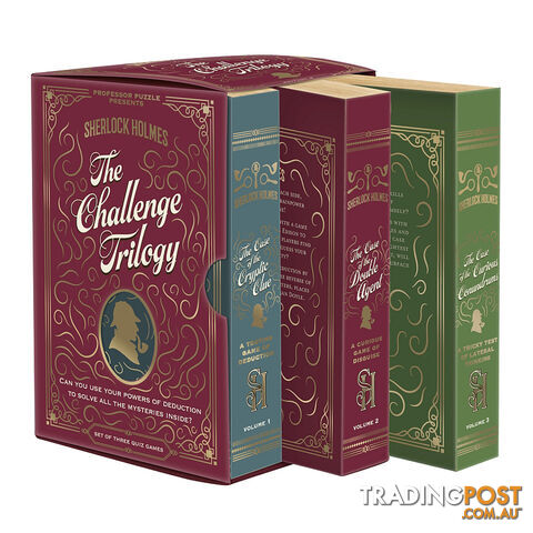 Sherlock Holmes: The Challenge Trilogy Puzzle Game - Professor Puzzle - Tabletop Puzzle Game GTIN/EAN/UPC: 5060506538969