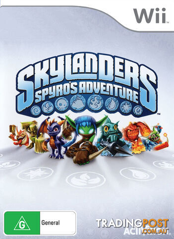 Skylanders: Spyros Adventure [Pre-Owned] (Wii) - Activision - P/O Wii Software GTIN/EAN/UPC: 5030917096549