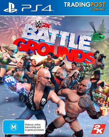 WWE 2K Battlegrounds (PS4) - 2K Sports - PS4 Software GTIN/EAN/UPC: 5026555428613