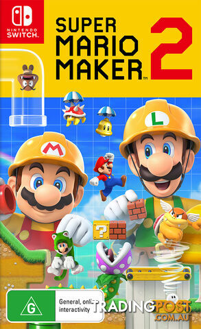 Super Mario Maker 2 (Switch) - Nintendo - Switch Software GTIN/EAN/UPC: 9318113986793