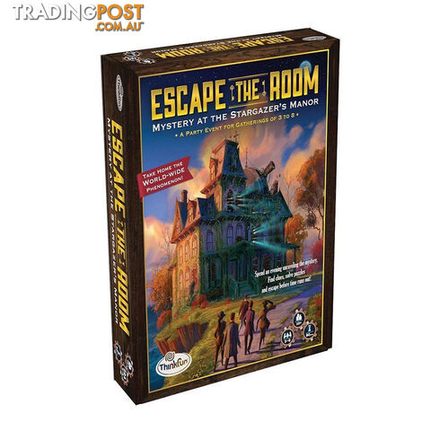 Thinkfun Escape the Room Mystery at the Stargazer's Manor Board Game - ThinkFun - Tabletop Board Game GTIN/EAN/UPC: 019275073510