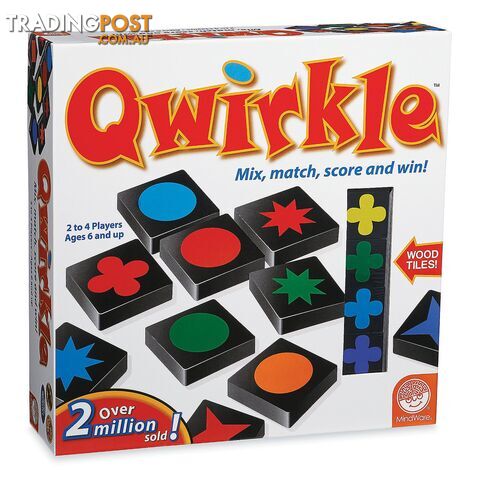 Qwirkle Board Game - Ventura Games MIN32016 - Tabletop Board Game GTIN/EAN/UPC: 736970320168