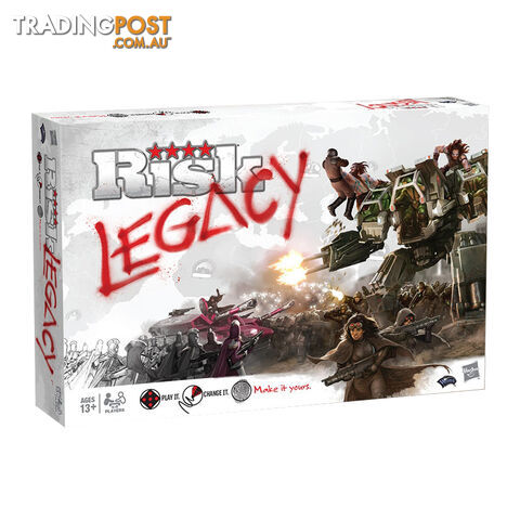 Risk Legacy Board Game - Wizards of the Coast - Tabletop Board Game GTIN/EAN/UPC: 653569879169