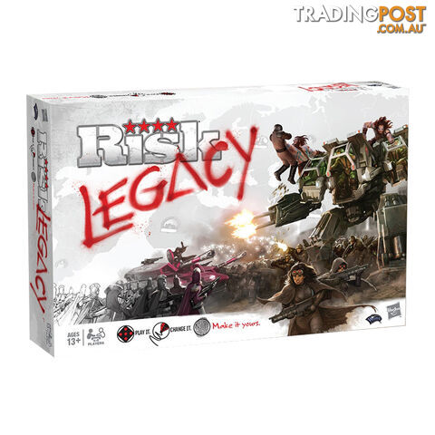 Risk Legacy Board Game - Wizards of the Coast - Tabletop Board Game GTIN/EAN/UPC: 653569879169