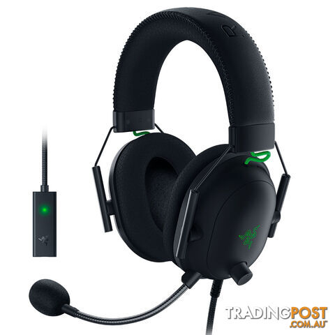 Razer Blackshark V2 Multiplatform Wired esports Gaming Headset with USB Sound Card - Razer - Headset GTIN/EAN/UPC: 8886419378372