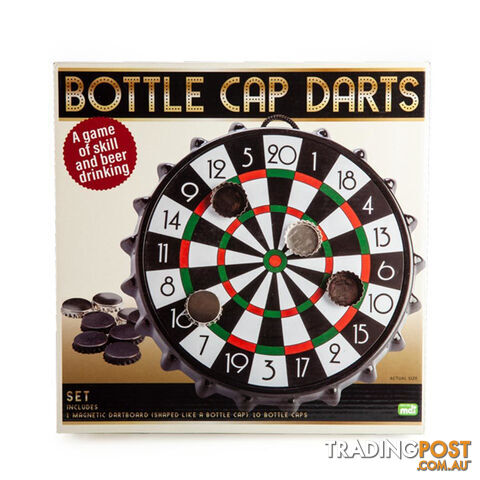 Magnetic Bottle Cap Darts - MDI Aus - Toys Novelty GTIN/EAN/UPC: 9318051131088