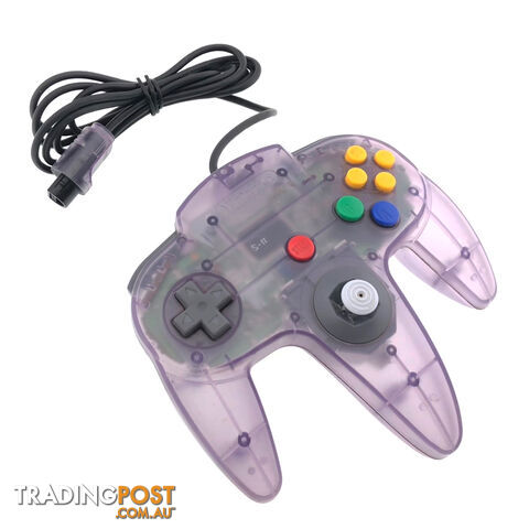 Nintendo 64 Clear Purple Controller [Pre-Owned] - Nintendo - Retro N64 Accessory