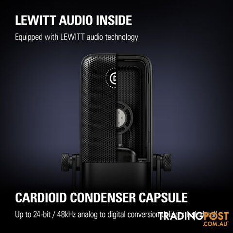 Elgato Wave:1 USB Condenser Microphone - Elgato Gaming - Streaming GTIN/EAN/UPC: 840006618065 - photo 5 of 10