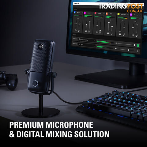 Elgato Wave:1 USB Condenser Microphone - Elgato Gaming - Streaming GTIN/EAN/UPC: 840006618065 - photo 4 of 10