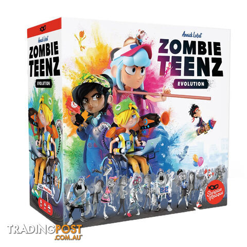 Zombie Teenz Evolution Board Game - Le Scorpion Masque - Tabletop Board Game GTIN/EAN/UPC: 807658001065