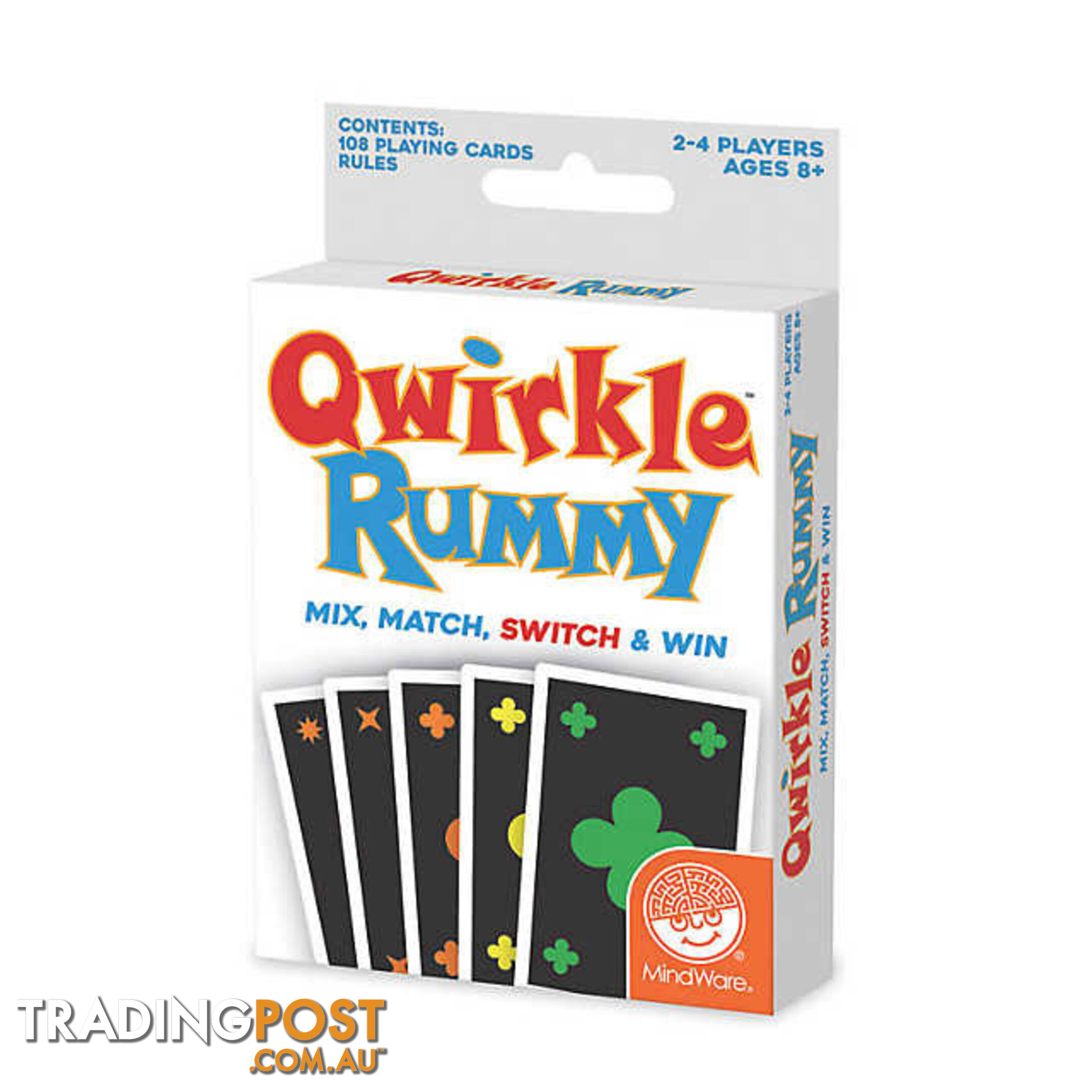 Qwirkle Rummy Card Game - MindWare - Tabletop Board Game GTIN/EAN/UPC: 889070135214