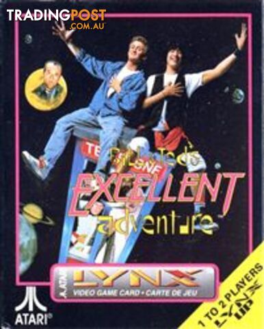 Bill & Ted's Excellent Adventure (Atari Lynx) - Atari - Retro Lynx Software GTIN/EAN/UPC: 077000504043