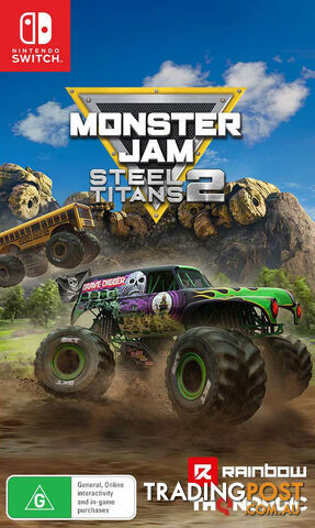 Monster Jam: Steel Titans 2 (Switch) - THQ Nordic - Switch Software GTIN/EAN/UPC: 9120080076335