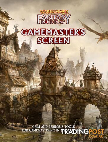 Warhammer Fantasy Roleplaying Game 4th Edition Game Master's Screen - Cubicle Seven - Tabletop Role Playing Game GTIN/EAN/UPC: 9780857443434