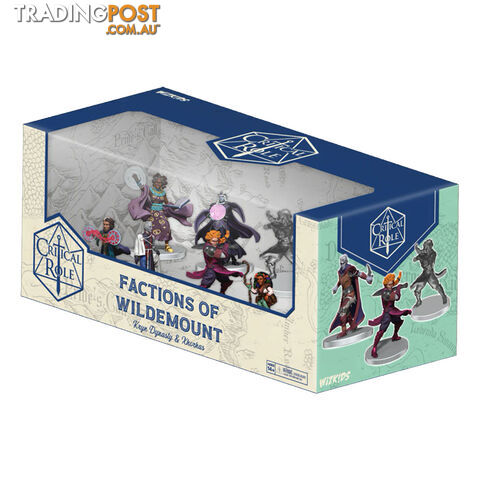 Critical Role: Factions of Wildemount Kyrn Dynasty & Xhorhas Pre-Painted Miniatures Box Set - WizKids - Tabletop Role Playing Game GTIN/EAN/UPC: 634482742549