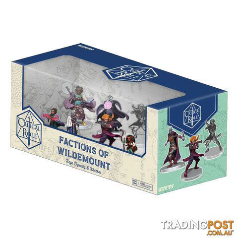 Critical Role: Factions of Wildemount Kyrn Dynasty & Xhorhas Pre-Painted Miniatures Box Set - WizKids - Tabletop Role Playing Game GTIN/EAN/UPC: 634482742549