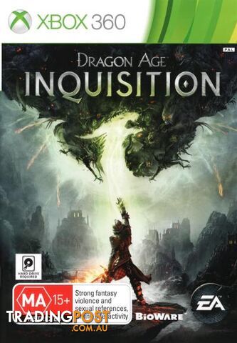 Dragon Age: Inquisition (Xbox 360) - Electronic Arts - Xbox 360 Software GTIN/EAN/UPC: 5030931111143 - photo 1 of 9