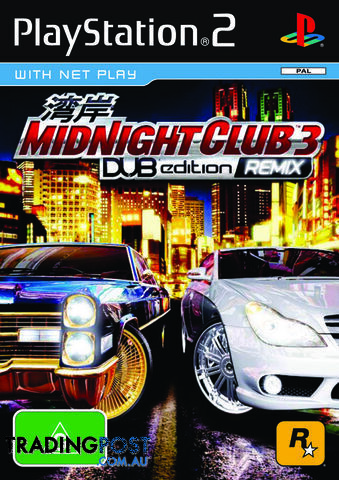 Midnight Club 3 Dub Edition Remix [Pre-Owned] (PS2) - Retro PS2 Software...