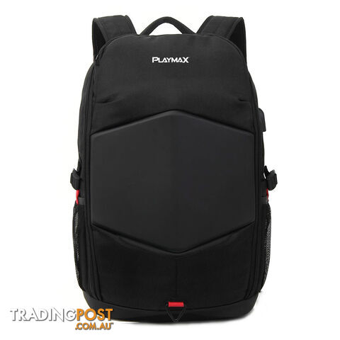 Playmax Gaming Backpack (Black) - Playmax - Merch Clothing Accessories GTIN/EAN/UPC: 9312590160752