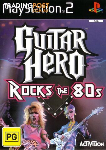 Guitar Hero: Rocks the 80s [Pre-Owned] (PS2) - Retro PS2 Software GTIN/EAN/UPC:...