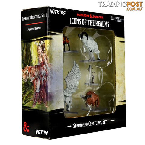 Dungeons & Dragons Icons of the Realms Summoned Creatures 1 Premium Figure Set - WizKids - Tabletop Role Playing Game GTIN/EAN/UPC: 634482960738