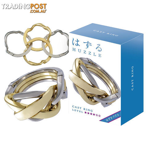 Hanayama Level 4 Cast Ring Puzzle - Hanayama Co.,LTD. - Tabletop Puzzle Game GTIN/EAN/UPC: 779090900117