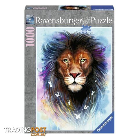 Ravensburger Majestic Lion 1000 Piece Jigsaw Puzzle - Ravensburger - Tabletop Jigsaw Puzzle GTIN/EAN/UPC: 4005556139811