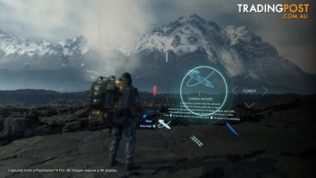 Death Stranding [Pre-Owned] (PS4) - Sony Interactive Entertainment - P/O PS4 Software GTIN/EAN/UPC: 711719951308 - photo 4 of 7