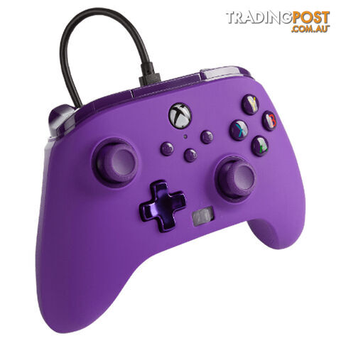 PowerA Enhanced Wired Controller For Xbox Series X|S (Royal Purple) - PowerA - Xbox Series X Accessory GTIN/EAN/UPC: 617885026911 - photo 3 of 7