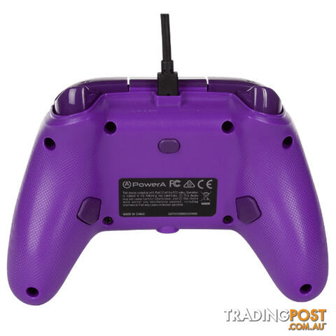 PowerA Enhanced Wired Controller For Xbox Series X|S (Royal Purple) - PowerA - Xbox Series X Accessory GTIN/EAN/UPC: 617885026911 - photo 2 of 7