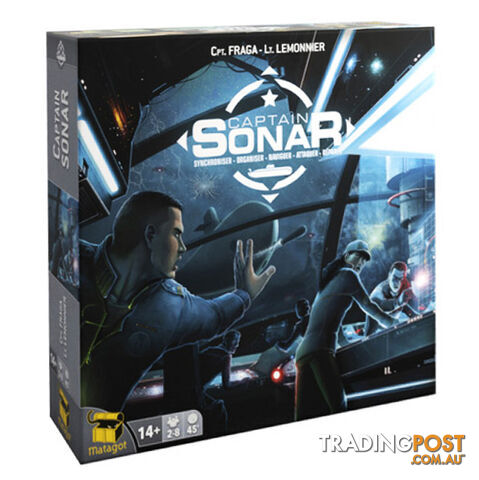 Captain Sonar Board Game - Asmodee CPT01 - Tabletop Board Game GTIN/EAN/UPC: 3760146649637