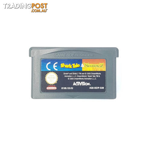 Shark Tale & Shrek 2 [Pre-Owned] (Game Boy Advance) - MPN POGBA200 - Retro Game...