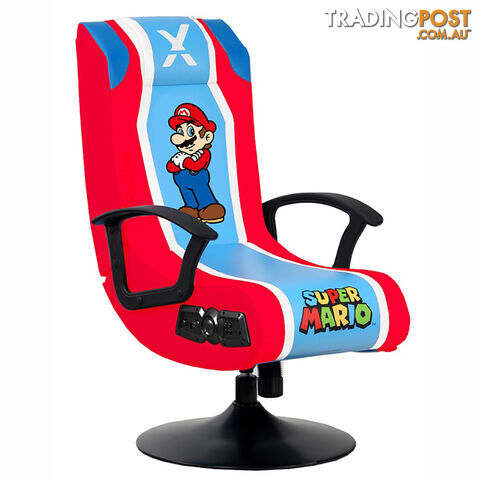 X-Rocker Nintendo Super Mario 2.1 Wired Pedestal Chair - X Rocker - Gaming Chair GTIN/EAN/UPC: 094338201086