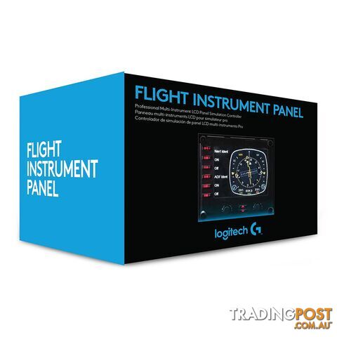 Logitech G Flight Instrument Panel - Logitech PZ46 - Flight Simulation GTIN/EAN/UPC: 097855127921 - photo 4 of 4