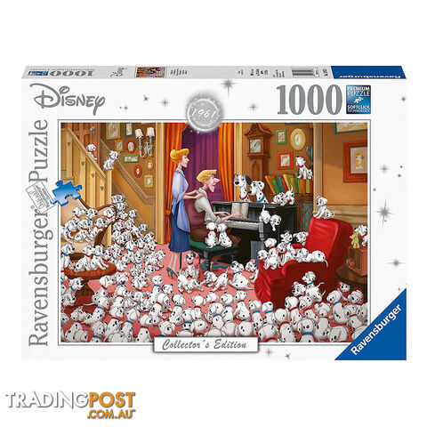 Ravensburger Disney Moments 101 Dalmatians 1000 Piece Jigsaw Puzzle - Ravensburger - Tabletop Jigsaw Puzzle GTIN/EAN/UPC: 4005556139736