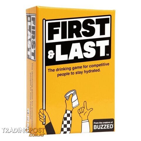 First & Last Card Game - VR Distribution - Tabletop Board Game GTIN/EAN/UPC: 810816031323