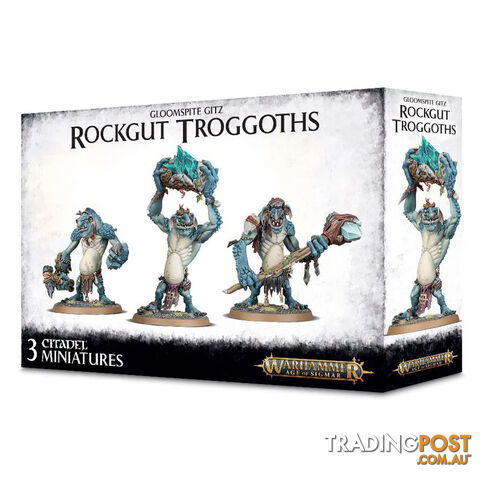 Warhammer: Age of Sigmar Gloomspite Gitz Rockgut Troggoths - Games Workshop - Tabletop Miniatures GTIN/EAN/UPC: 5011921112227