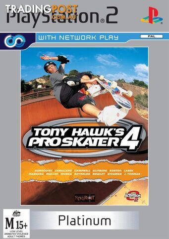 Tony Hawk Pro Skater 4 [Pre-Owned] (PS2) - Retro PS2 Software GTIN/EAN/UPC: 5030917021763