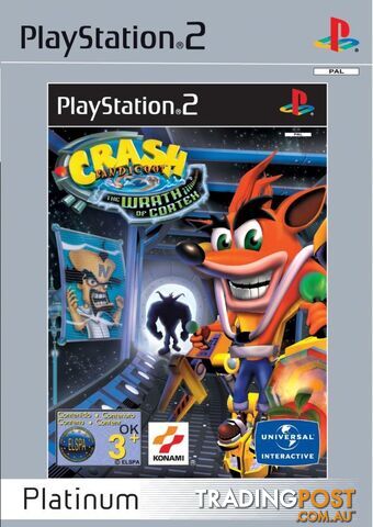 Crash Bandicoot The Wrath of Cortex [Pre-Owned] (PS2) - Retro PS2 Software GTIN/EAN/UPC: 3348542156258